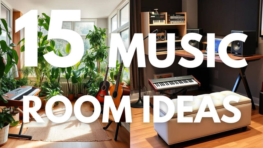 15 Music Room Design Ideas That'll Turn Your Space into a Creative Haven!